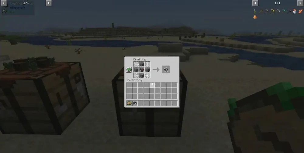 Crafting Recipe for Explorer Compass