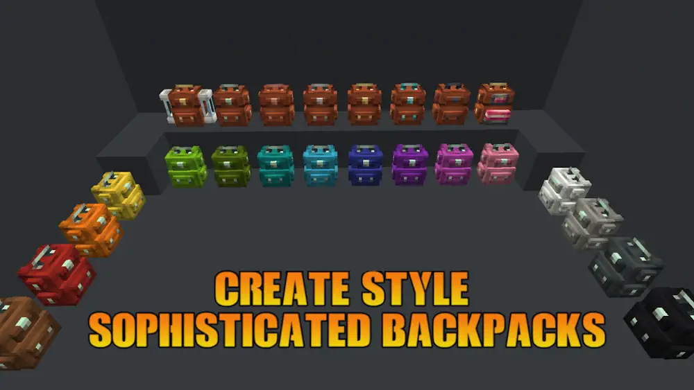 Create Backpack in Minecraft