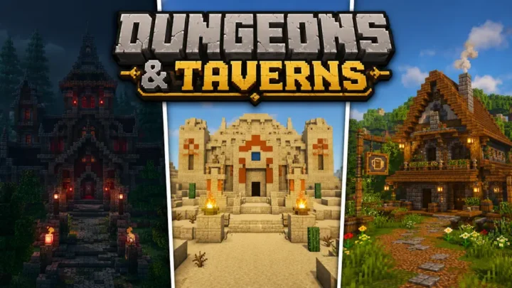 Dungeons and Taverns Mod for Minecraft