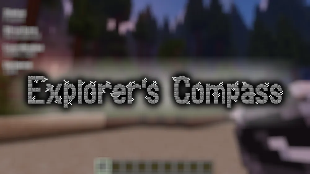 Explorer Compass Mod for Minecraft 26.2, 1.19.2