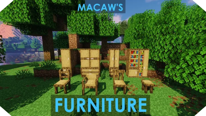 Macaws Furniture Mod for Minecraft 26.2, 1.19.2
