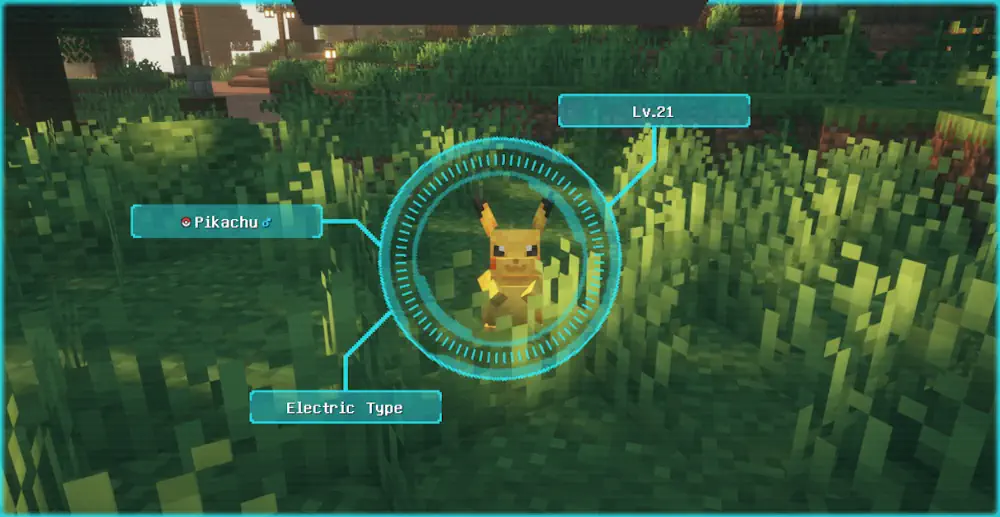 Pikachu Skanning Cobblemon