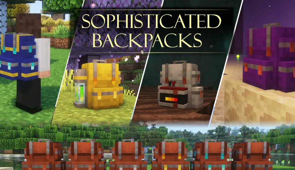Sophisticated Backpacks for Minecraft