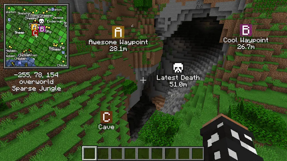 Minimap with Waypoints
