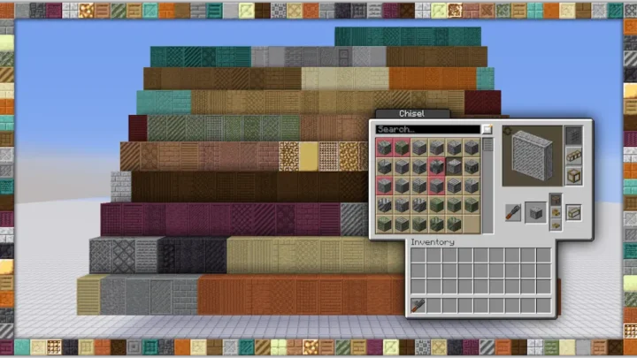Rechiseled Mod for Minecraft 26.2, 1.20.1, 1.12.2