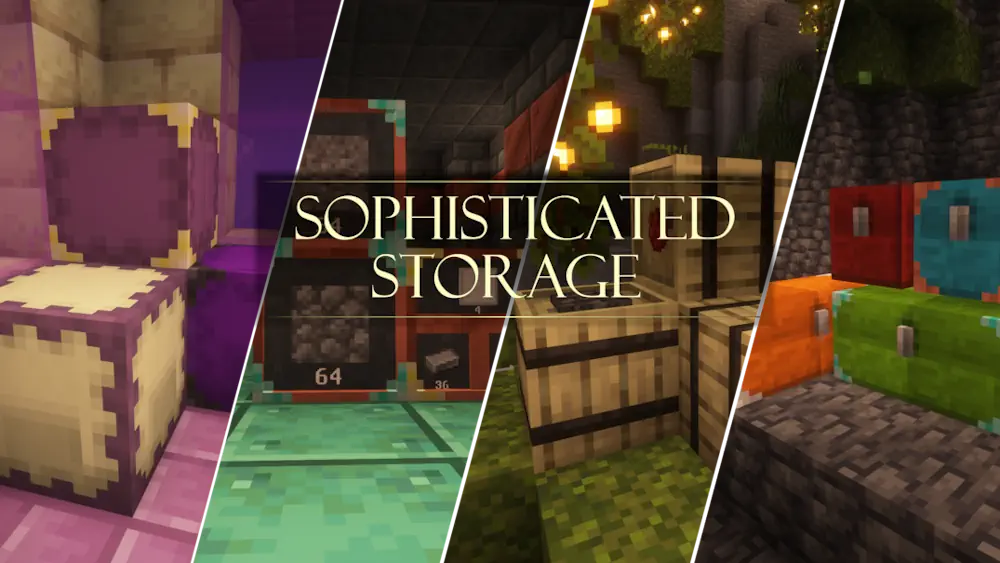 Sophisticated Storage Mod for Minecraft 1.21.1, 1.19.2