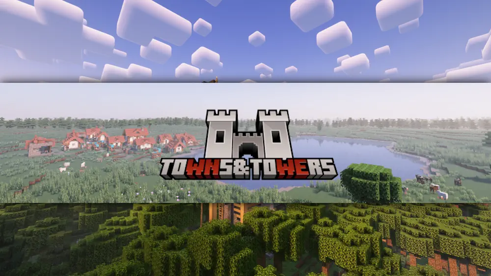 Towns and Towers Mod for Minecraft 26.2, 1.19.2