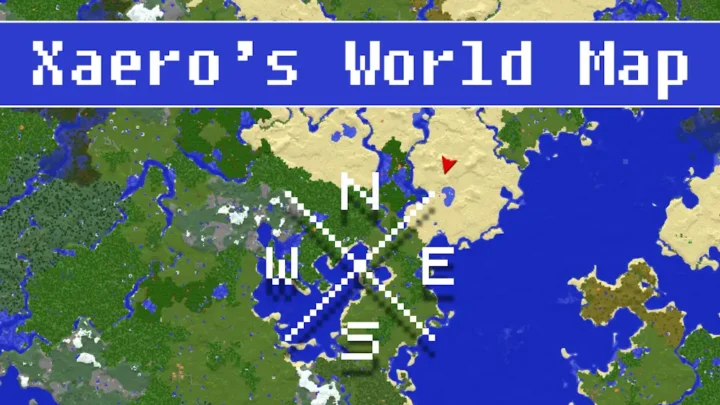 Xaero World Map Mod 26.2, 1.12.2